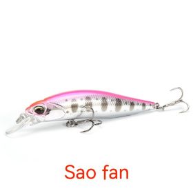 Duo Magnetic Force Tossing Submerged Mino Fish Lure (Option: Showy Pink-6G 65mm)