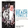 1pc Boho Sandproof Beach Towels, Vacation Beach Accessories, Fast Dry Beach Accessories, For Travel Swim Pool Yoga Camping, Bathroom Accessories