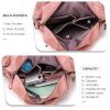 Leather Backpack Purse for Women Vintage Fashion Travel Backpack Shoulder Bag