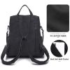 Leather Backpack Purse for Women Vintage Fashion Travel Backpack Shoulder Bag