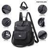 Leather Backpack Purse for Women Vintage Fashion Travel Backpack Shoulder Bag