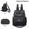 Leather Backpack Purse for Women Vintage Fashion Travel Backpack Shoulder Bag