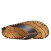 Men Flip Flops Leather Summer Designer Men's Slippers Outdoor Sandals Lightweight Mens Slides Casual Beach Shoes Zapatos Hombre