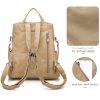 Leather Backpack Purse for Women Vintage Fashion Travel Backpack Shoulder Bag