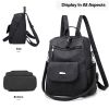 Leather Backpack Purse for Women Vintage Fashion Travel Backpack Shoulder Bag