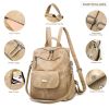 Leather Backpack Purse for Women Vintage Fashion Travel Backpack Shoulder Bag